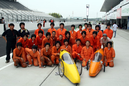 低燃費車に20年間挑戦 瀬田工業高校自動車部