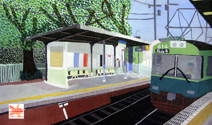 大津の景観ブックカバーに！