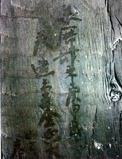 若王寺の木造大如来座像から大津最古級「造像墨書銘」発見