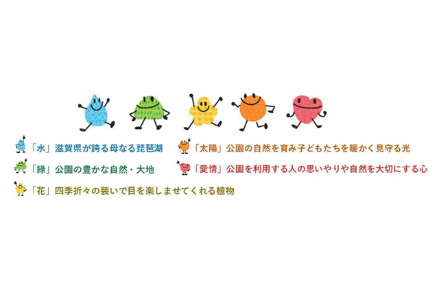 名称投票実施中「ＴＨＥ シガパーク」キャラクター