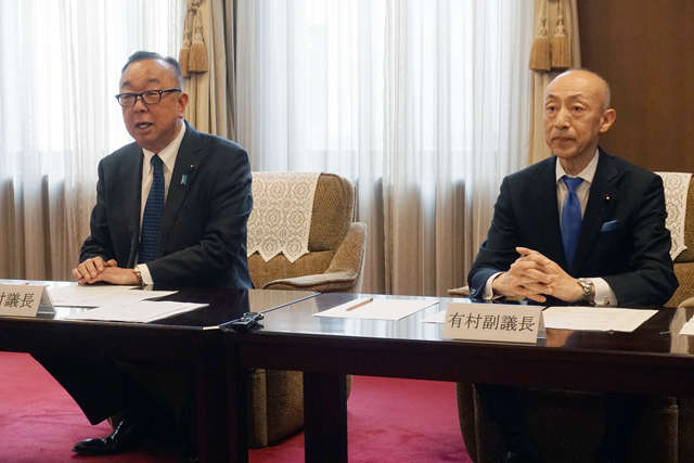 県議会正副議長1年間振り返り