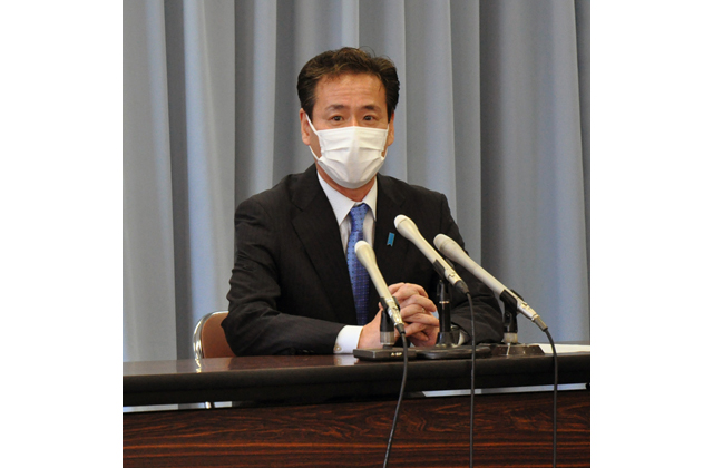 自民党県連　小鑓隆史氏が参院選出馬表明