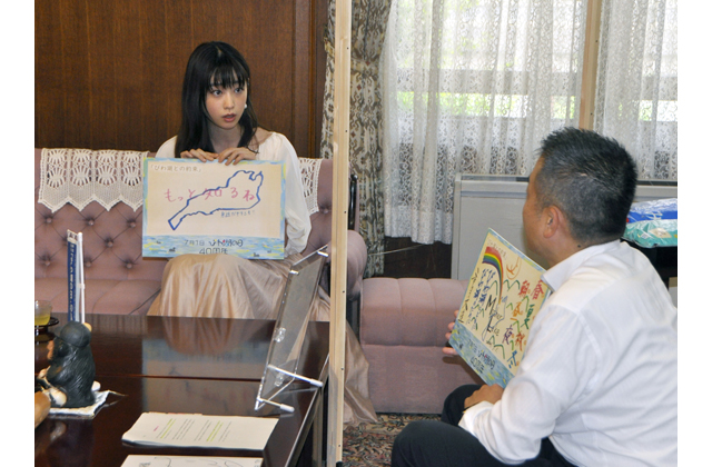 環境こだわり米と「びわ湖の日」をＰＲ