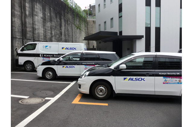 「ＡＬＳＯＫ」車両で