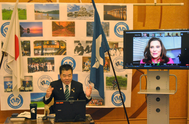 湖でつながる友情の交流に期待