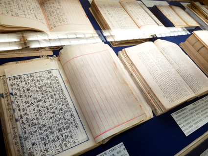 県政史料室展示「県会解散の日」