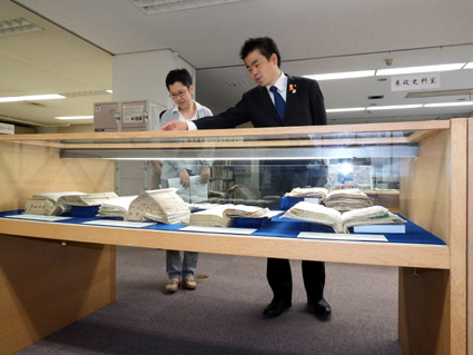 県政史料室で開催中 展示「滋賀の鉄道事始め」