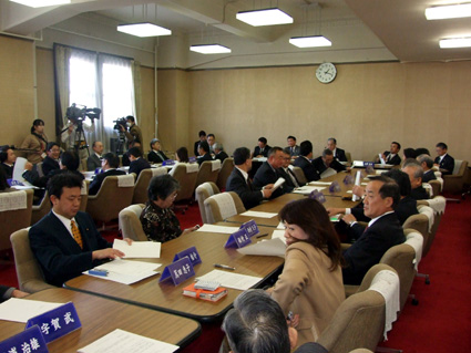 広域連合議会定数29案 自民県議団が「ノー」