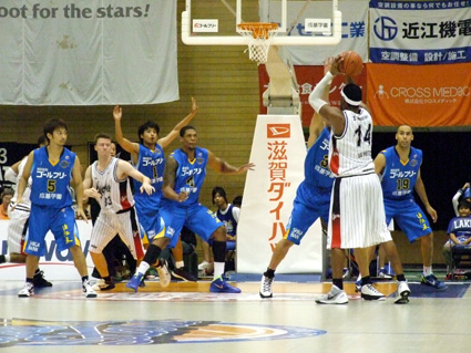 今季初の2連勝 滋賀レイクスターズ