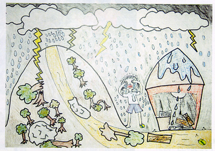 土砂災害防止絵画 ポスターコンクール