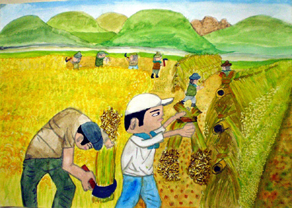 農村こども絵画コンクール