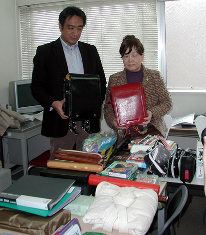 子どもの進学・進級支援  家庭で眠る学用品の提供を