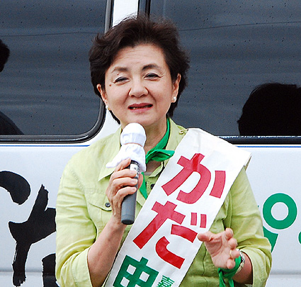 滋賀県知事選中盤戦 3候補が東近江市内で遊説