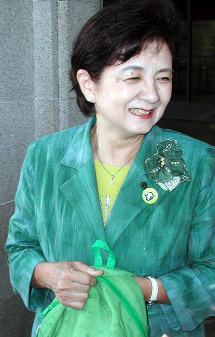 嘉田知事、選挙後初登庁