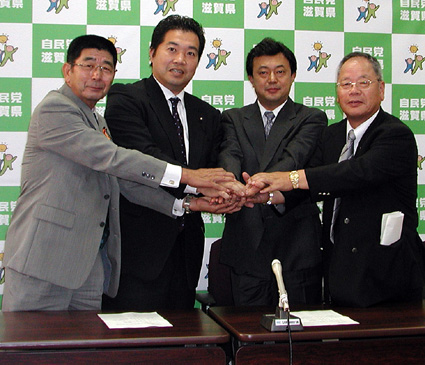 自民県連、異例の人事 幹事長に若手の石田県議