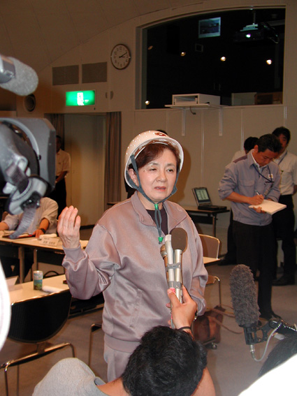 嘉田知事が美浜原発、もんじゅ視察