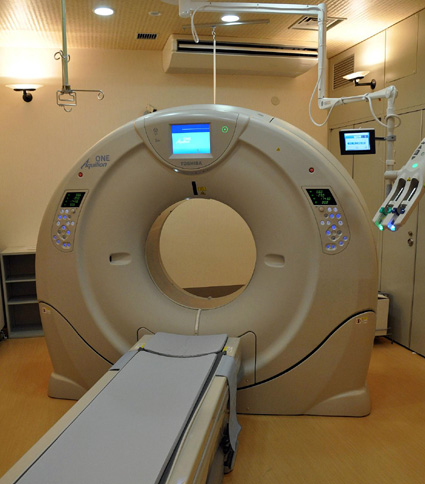 最新鋭CT320列で冠動脈検査