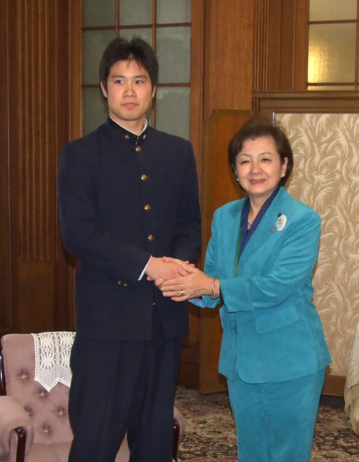 巨人軍入団　湖南の奥村選手