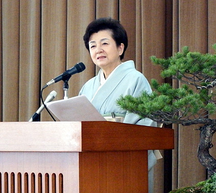 嘉田知事が仕事始めの訓示