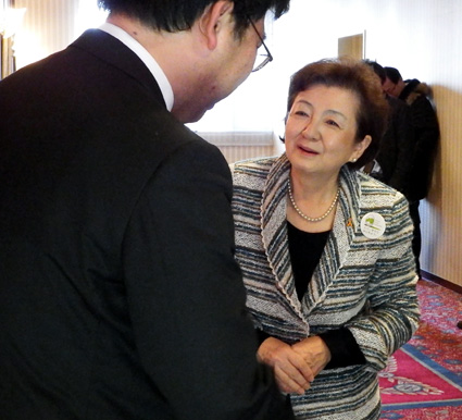 嘉田氏、３月に出馬表明!?「歩む会」懇親会で出馬要請相次ぐ