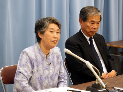 西村・県会議長が抱負　家庭支える女性視点で