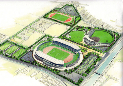国体主会場 彦根城  世界遺産登録への影響