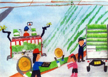 田んぼだいすき絵画コンクール