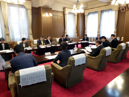 新年度予算案の報道で滋賀県新聞連盟など抗議文