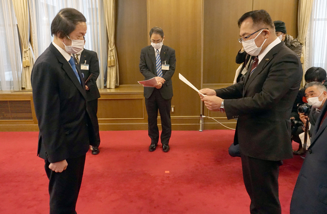 大野県議に政治倫理に係る措置