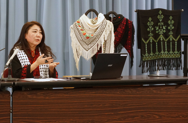 「ガザに思いをつないでいく」