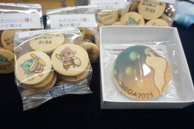 大会メダル・マスコットキャラクターをクッキーにデザイン