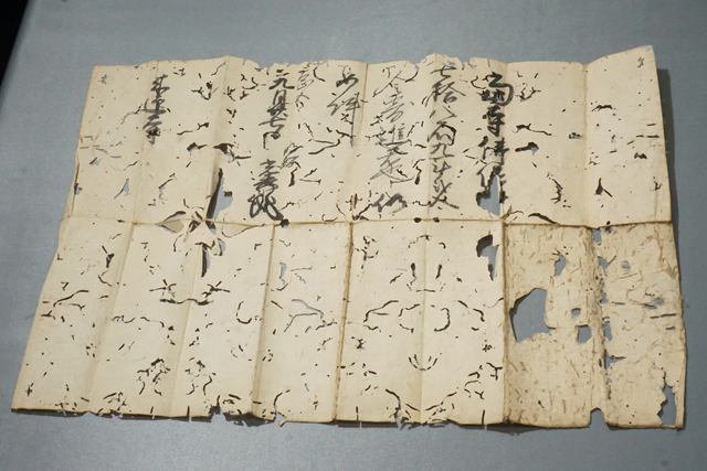 明智光秀の古文書 大津で再発見！