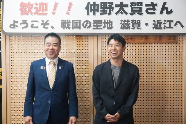 ＮＨＫ大河ドラマ「豊臣兄弟！」主演の仲野太賀さん来県