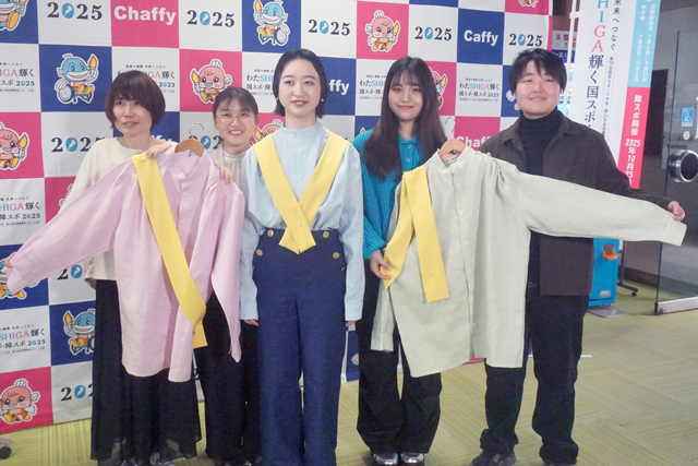 国スポ・障スポ 式典音楽隊衣装お披露目