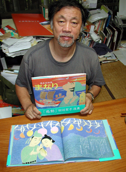 大津市の日本画家、鈴木靖将さん 名もなき遣唐使に光