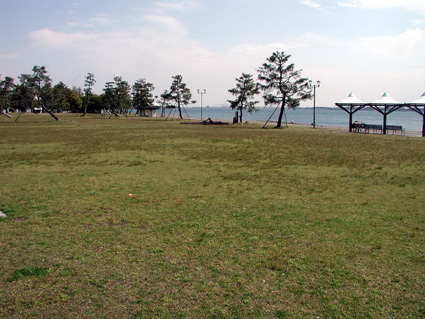 大津サンシャインビーチ バーベキュー無料開放