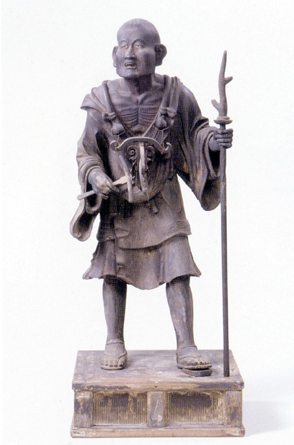 胎内に納入品あった!!荘厳寺の重文「木造空也上人立像」