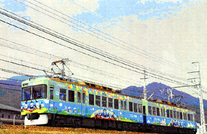 京阪電車スタンプラリー「きかんしゃトーマス号」