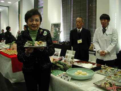 滋賀ならではの食材 新レシピの発表会に２５品