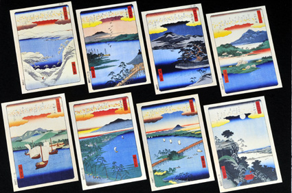 好評につき再販売「近江八景絵はがき」