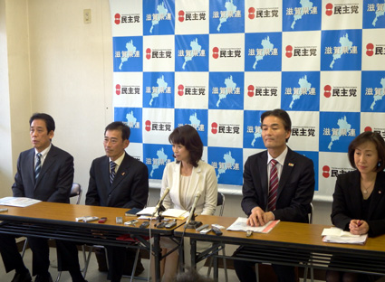民主、立候補予定4氏が決意