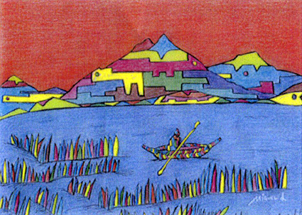 ミゲル・リマ氏の絵画