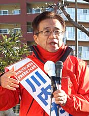 17日投開票の大津市長選