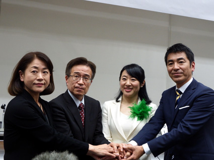 大津市長選の4候補　公開討論で主張鮮明に