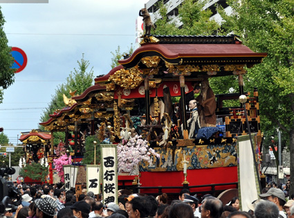 「大津祭」曳山行事