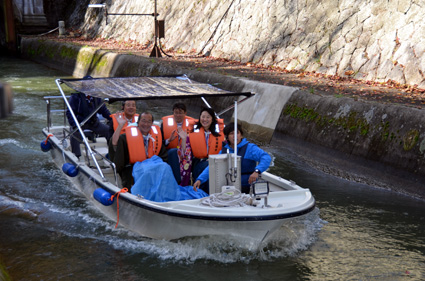 琵琶湖疏水観光船事業 平成３０年度実現めざす