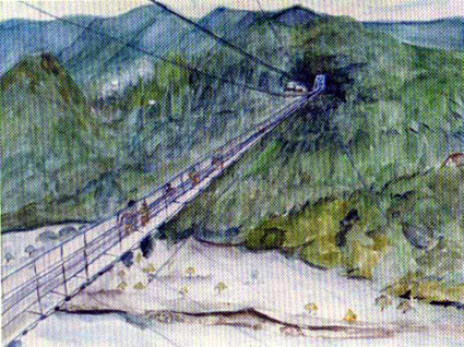 水彩・パステルの会会員が作品展