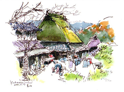 東近江市の児玉紘一氏ブログ10周年記念「タマちゃんのスケッチ展」