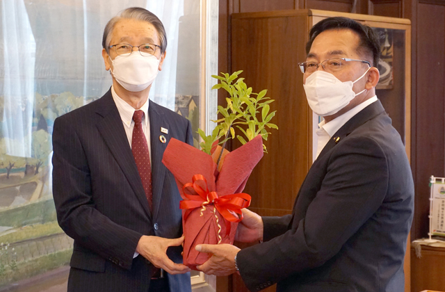 県内の緑化推進を続けたい