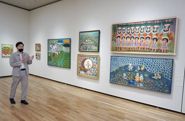 県立美術館「塔本シスコ展」開催中